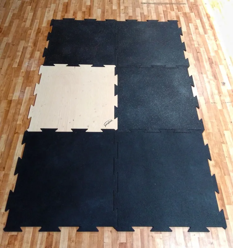 podłoga Puzzel drewniany