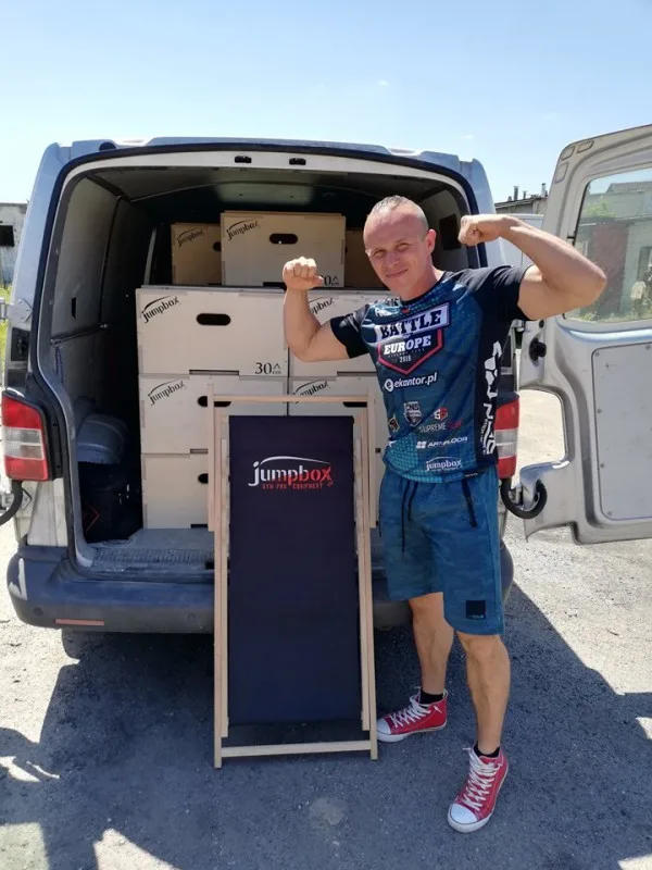 skrzynia plyometryczna box jump