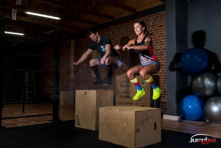 skrzynia plyometryczna box jump