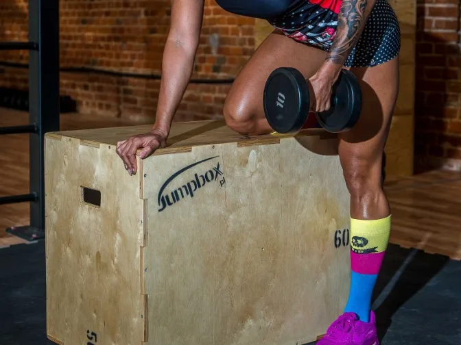 skrzynia plyometryczna box jump